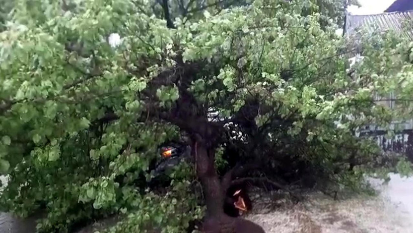 Kağızman’da Dolu ve Sağanak Hayatı Felç Etti - Resim : 2