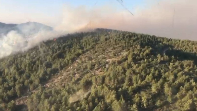 Antalya'da Orman Yangını Kontrol Altına Alındı - Resim : 1