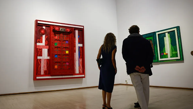 Roma’da Bir İlk! İş ve Sanat Camiası Sanatçı Ahmet Güneştekin’in Sergisine Akın Etti - Resim : 2