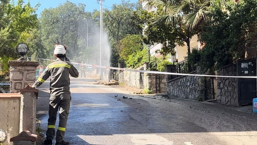 Doğal Gaz Hattında Patlama: 3 İşçi Yaralı - Resim : 1