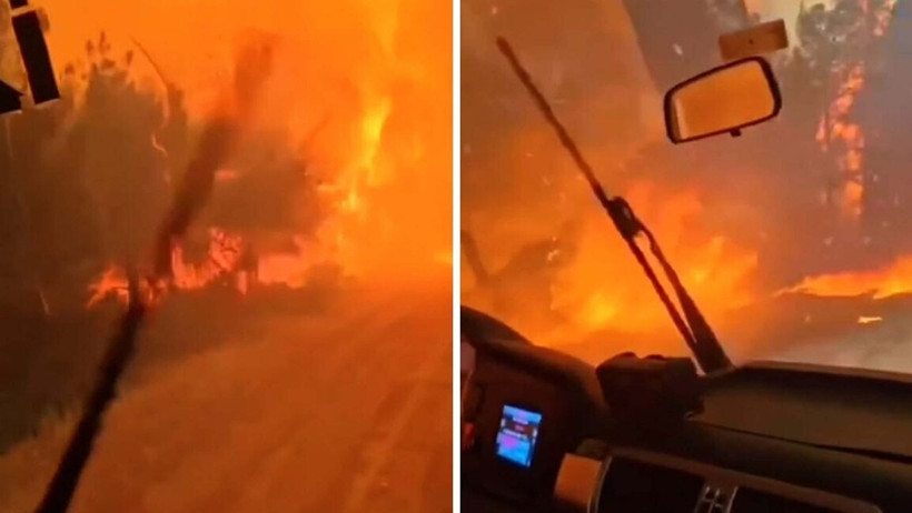 Buca'da Alevlerin İçinde Can Pazarı! Korku Dolu Anlar Böyle Görüntülendi: Cehennem Oldu Burası - Resim : 2