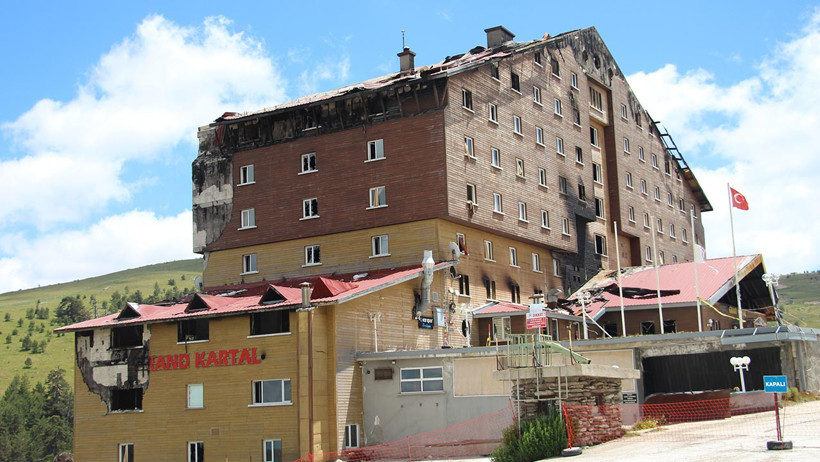 78 Kişi Hayatını Kaybetmişti! Grand Kartal Otel Yangını Davası 7 Temmuz’da Başlıyor - Resim : 1