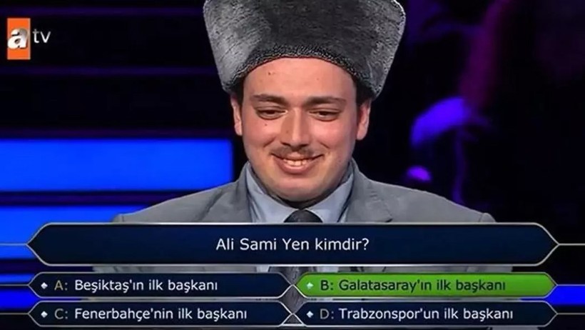 Kim Milyoner Olmak İster'deki 'Galatasaray' Sorusu Sosyal Medyayı Salladı - Resim : 2