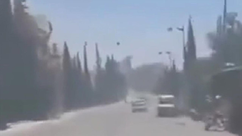 İsrail, Suriye Cumhurbaşkanlığını Vurdu! Şam'da Art Arda Patlama Sesleri - Resim : 1