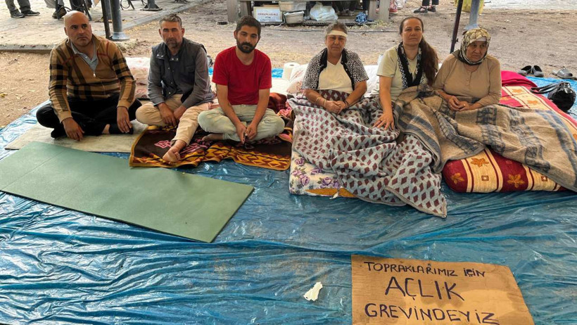 Maden Yasasına Karşı Açlık Grevinin 3’üncü Günündeler, 'Zeytin Kömürden Değerlidir' - Resim : 2