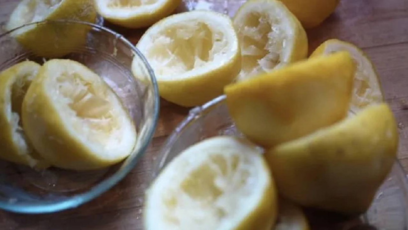 Sıkılmış Limonları Çöpe Atarken İki Kez Düşünün: Faydasını Duyunca Hep Yapacaksınız - Resim : 1