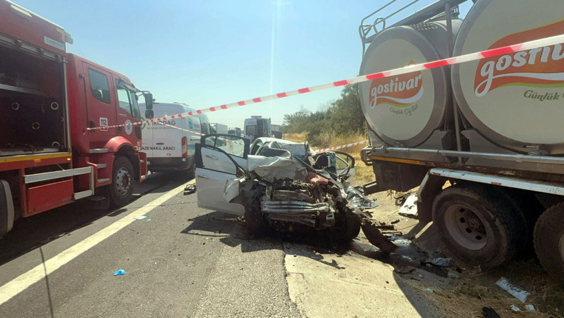 Tekirdağ'da Feci Kaza! Ölü ve Yaralılar Var... - Resim : 2