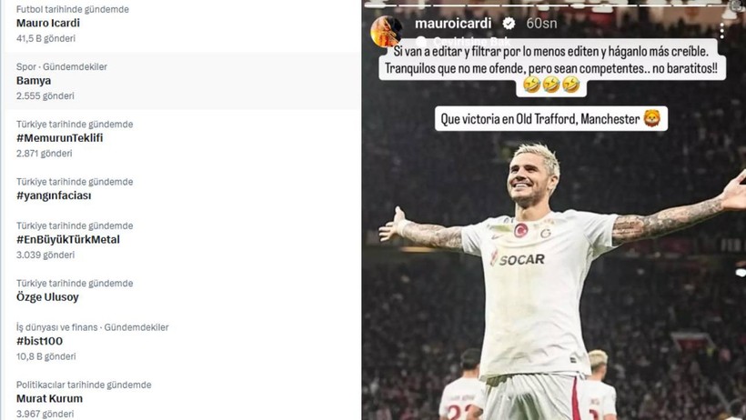 İfşa İddiası Sonrası Mauro Icardi'den 'Bamya' Yorumlarına Fotoğraflı Yanıt! Sosyal Medya Yıkıldı! Herkes Bunu Konuşuyor - Resim : 3