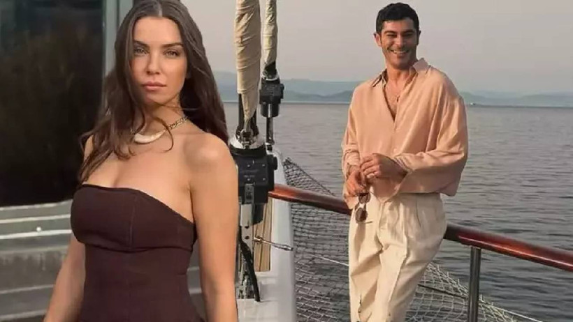 Aşk Yaşadıkları İddia Ediliyordu...Uzak Şehir'in Pakize'sinden Burak Deniz'e Olay Gönderme - Resim : 1