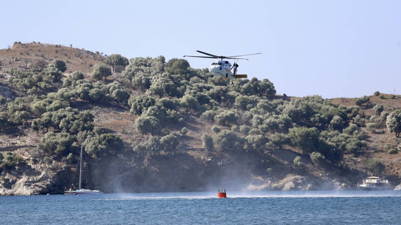 Orman Yangınları Yurdu Sardı! Biri Biterken Diğeri Başlıyor, Alevlerle Amansız Mücadele Gece Gündüz Sürüyor - Resim : 5