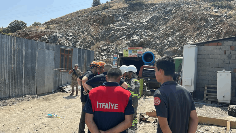 Elazığ'da Madende Göçük! Çok Sayıda Ekip Sevk Edildi - Resim : 1