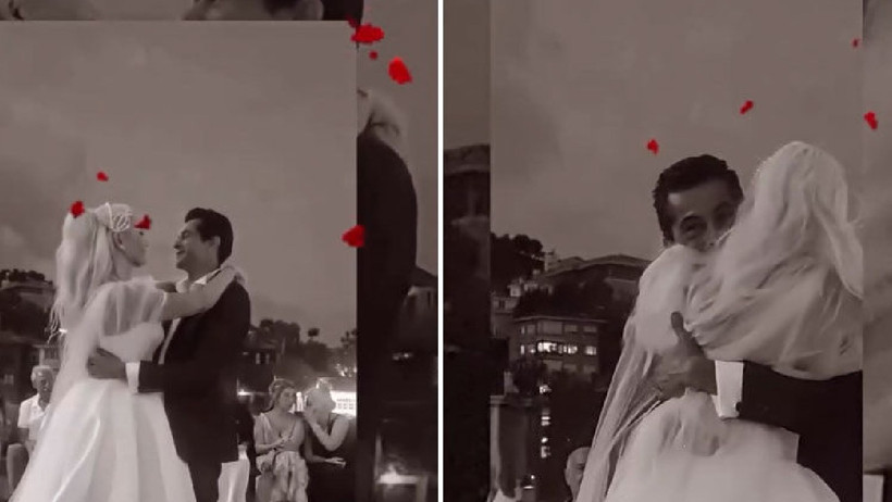 İsmail Hacıoğlu ile Duygu Kumarki Yıllar Sonra Yeniden Evlendi! Teknede İkinci Bahar - Resim : 2