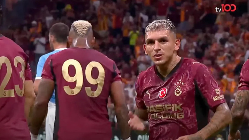 Aslan Sahaya Çıktı, Türkiye Tek Kanalı İzledi: Galatasaray-Lazio Maçı Milyonları Tv100 Ekranlarına Kilitledi - Resim : 1