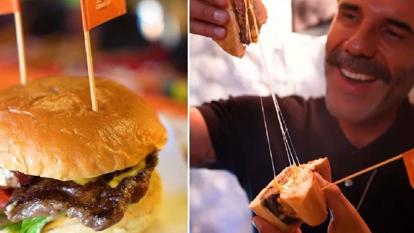 Ünlü Şefin Hamburgeri Fiyatıyla Şaşırttı! Lahmacunun Pabucu Dama Atıldı - Resim : 1