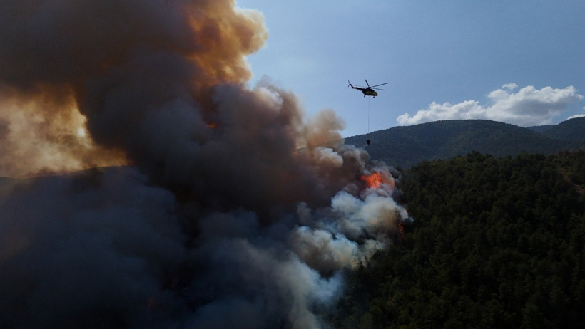 Karabük'te Alevler Yeniden Yükseldi! Havadan ve Karadan Müdahale Sürüyor - Resim : 2