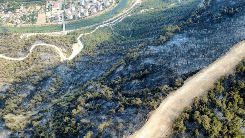 Karabük İki Gündür Yanıyor: Yemyeşil Ormanlar Küle Döndü - Resim : 3