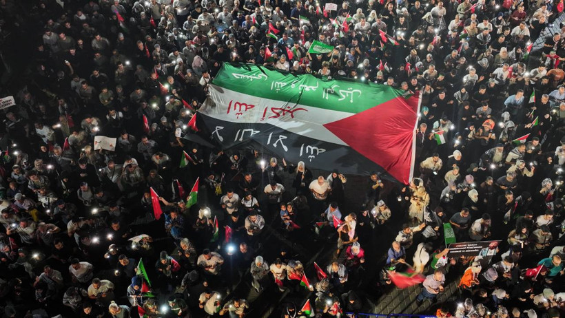 Beyazıt'tan Ayasofya'ya Gazze Yürüyüşü - Resim : 2