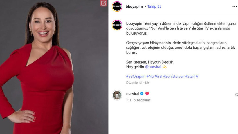 Beyaz TV’den Ayrılmıştı! Nur Viral’in Yeni Programı ve Kanalı Belli Oldu - Resim : 2