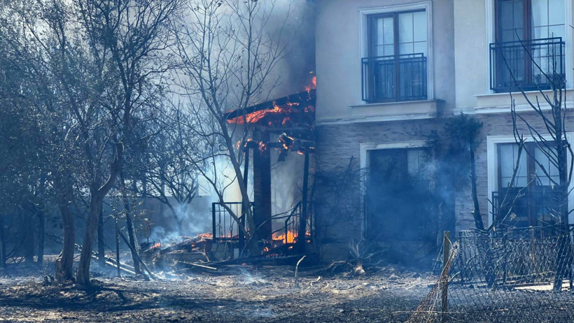 Çanakkale'de Kabus Bitmiyor! Tahliyeler Başladı... Villalar Alev Alev Yandı - Resim : 6