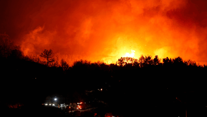 Biri Bitmeden Diğeri Başlıyor... İzmir'de Ormanlar Alevlere Teslim - Resim : 1