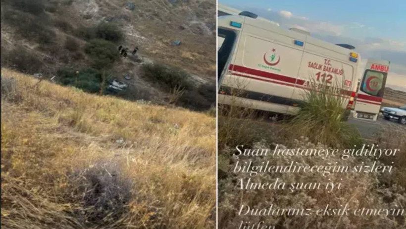 Bir Dönemin Unutulmaz İsmiydi: Survivor Almeda Kaza Geçirdi! Takla Atan Aracı Alev Alev Yandı - Resim : 2