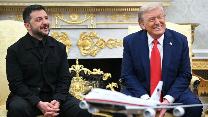 Dünyanın Gözü Beyaz Saray'daydı... Trump'ın Mikrofonu Açık Unutuldu, Putin'le İlgili Söyledikleri Gündem Oldu - Resim : 1