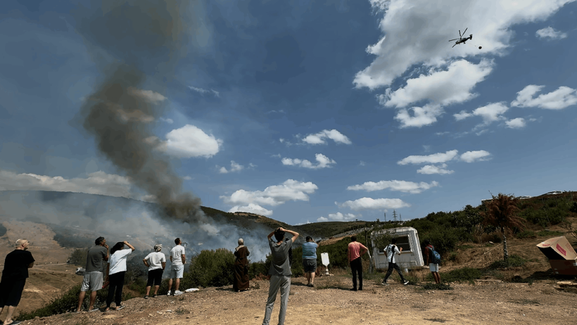 Kocaeli'de Yine Orman Yangını: 5 Ev Yandı - Resim : 1