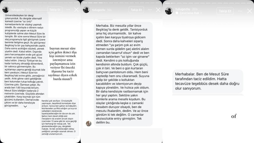Mesut Süre Hakkında Taciz İddiaları Peş Peşe Geldi! Komedi Maskesi Düştü! 'İlişki Testi' Biletini Kesti - Resim : 1