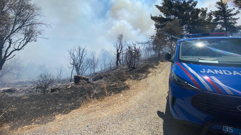 İzmir ve Muğla'da Orman Yangını! Ekipler Müdahale Ediyor - Resim : 2