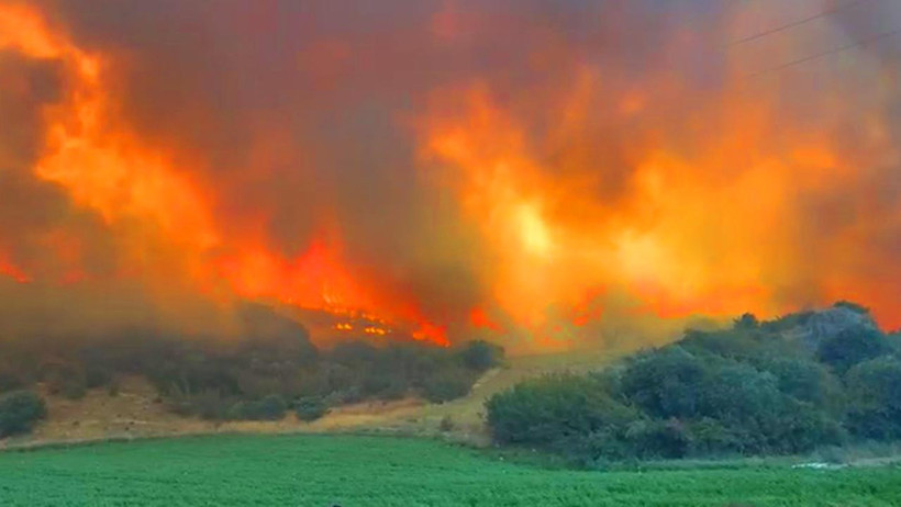 Bursa’da Ormanlar Yine Alevlere Teslim Oldu... Saatler Sonra Kontrol Altında - Resim : 1