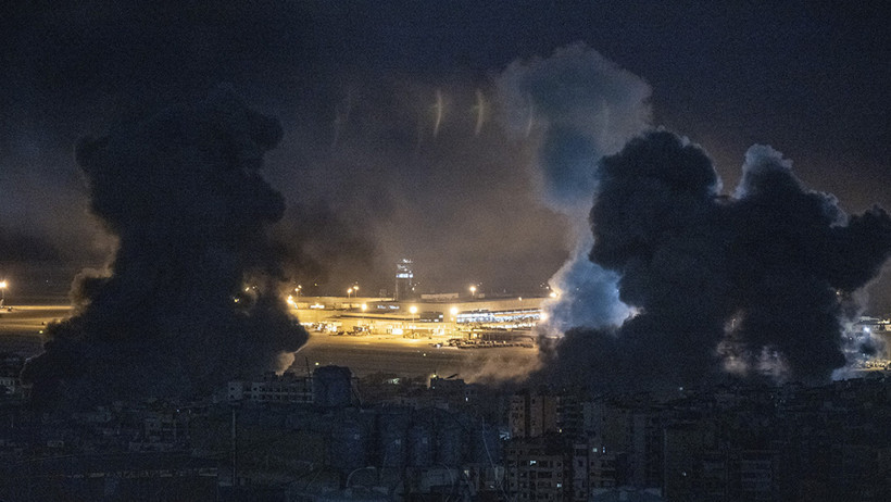 İsrail'den Lübnan'a Bombardıman! Her Yeri Vurdu - Resim : 1