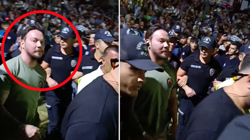 Çevik Kuvvetin Görevi Sinan Akçıl’a Etten Duvar Örmek mi? Tepkiler Çığ Gibi Büyüyor - Resim : 1