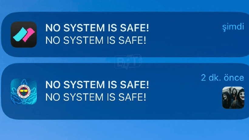 Fenerbahçe, İş Bankası, Dominos... Dev Kurumlar Hacklendi, Herkese Aynı Mesaj Gitti - Resim : 1
