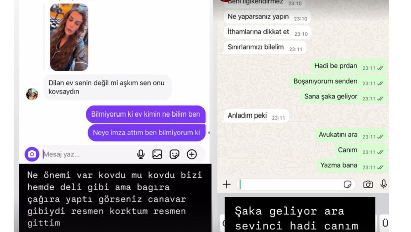 Evden Kovulan Dilan Polat Çileden Çıktı! Kocası Engin Polat ile Mesajlarını Tek Tek İfşa Etti! “Kertenkeleye Benziyorsun” - Resim : 3
