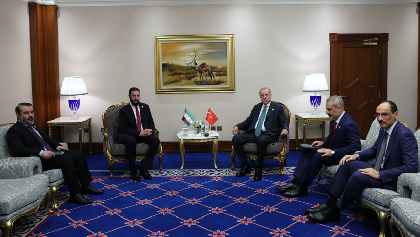 Cumhurbaşkanı Erdoğan'dan Doha’da Sürpriz Buluşma - Resim : 1