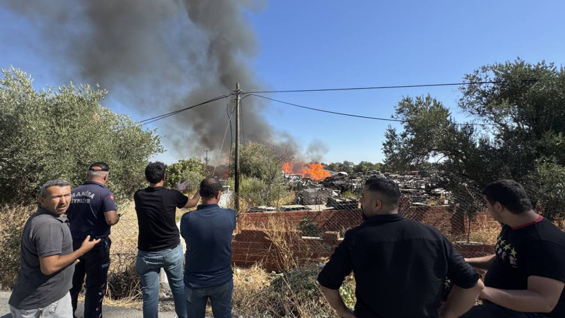 Azot Tankı Patladı, Ortalık Cehenneme Döndü! Alevler Meyve Ağaçlarına Sıçradı - Resim : 2