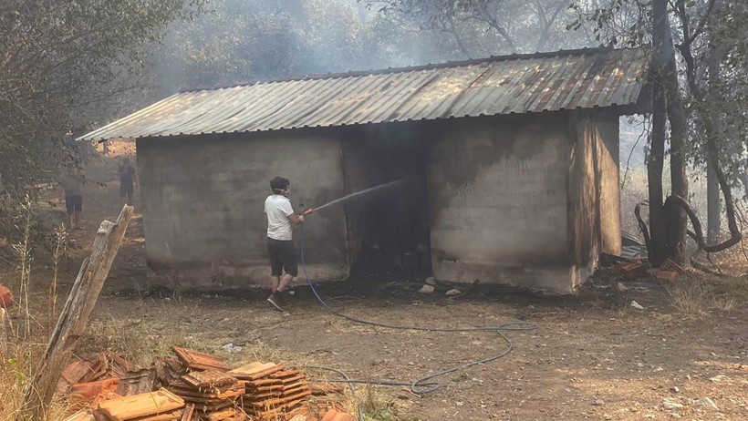 'Kızıl Kapan' Dört İli Sardı! Alevler Evlere Sıçradı, Vatandaşlar Mahsur Kaldı - Resim : 16