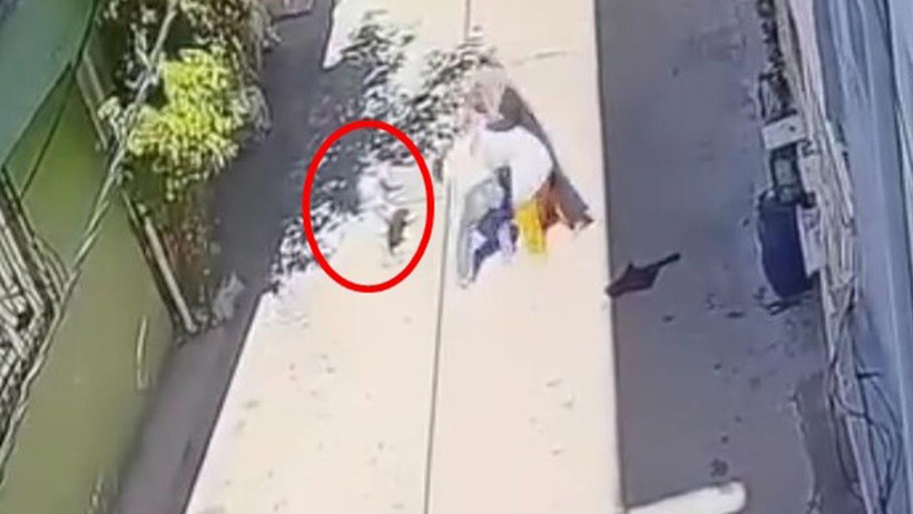 Bursa’da Dehşet: Kucağında Çocuğu Olan Anneyi Darbettiler! O Anlar Kamerada - Resim : 1