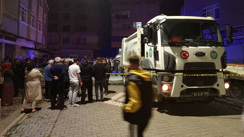 Samsun'da Dehşet! Çöp Kamyonu Can Aldı - Resim : 1