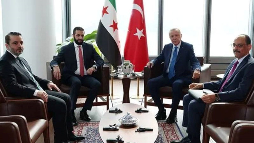 Cumhurbaşkanı Erdoğan, Şara ile Türkevi’nde Görüştü - Resim : 1