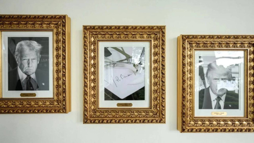 Trump, Biden'ın Yerine 'Otopen' Fotoğrafı Koydu - Resim : 1