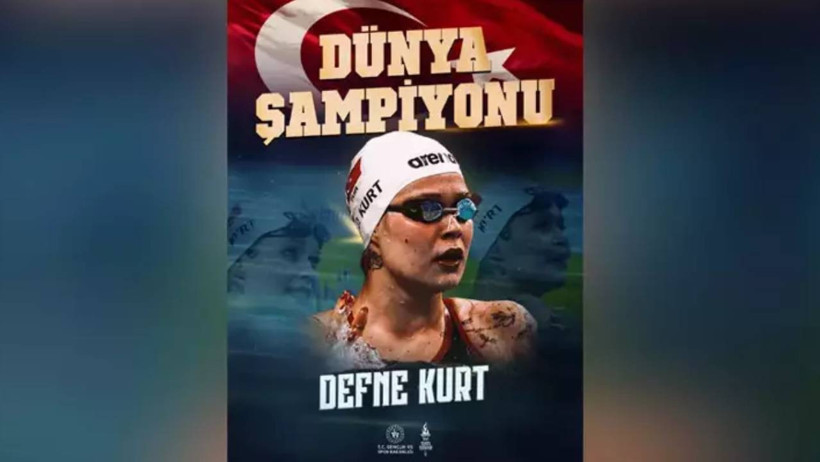 Defne Kurt Tarih Yazıyor! 4’üncü Altın Madalyasını Türkiye’ye Getiriyor - Resim : 1