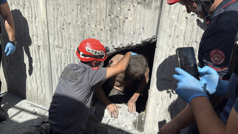 İstanbul’un Göbeğinde Esrarengiz Olay! 15 Metrelik Duvarın İçinde Günlerce Mahsur Kaldı - Resim : 5