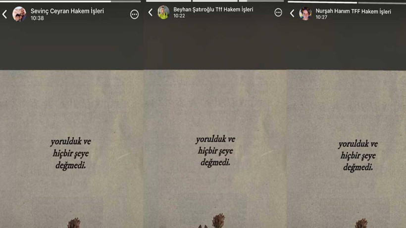 TFF’de İsyan Bayrağı Çekildi! MHK Kadın Çalışanları Aynı Anda O Mesajı Paylaştı - Resim : 2