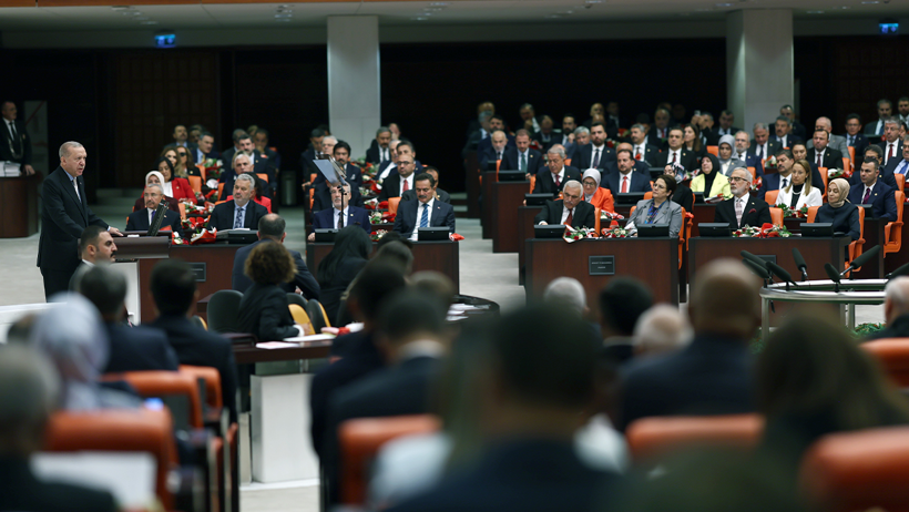 Cumhurbaşkanı Erdoğan Meclis Açılışında! 'Gazze Savaşa Doydu, Bu Utanç Artık Son Bulmalı' - Resim : 7