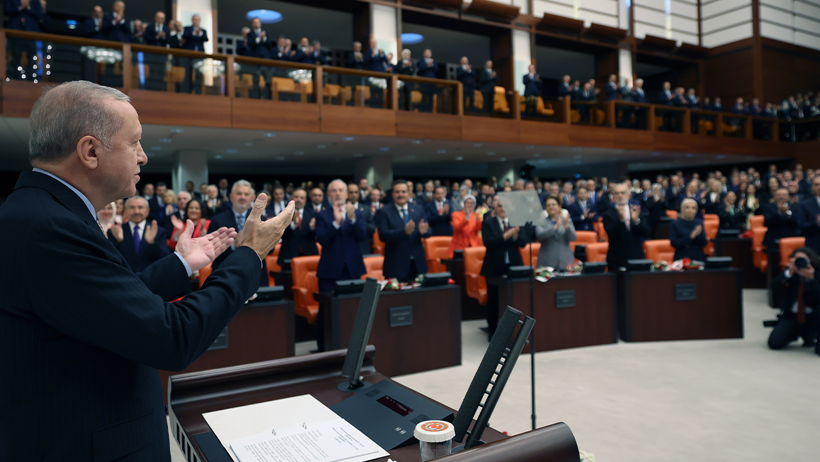 Cumhurbaşkanı Erdoğan Meclis Açılışında! 'Gazze Savaşa Doydu, Bu Utanç Artık Son Bulmalı' - Resim : 4
