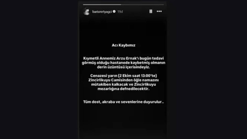 Survivor’a Karizmasıyla Damga Vurmuştu: Barış Murat Yağcı'nın En Acı Günü! Kara Haberi Sosyal Medya Hesabından Duyurdu - Resim : 1