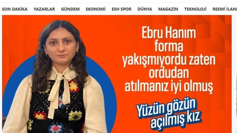 Teğmenlik Hayatı Başlamadan Bitti, Linç Bitmedi! Akit ve EnsonHaber, Ebru Eroğlu'nu Hedef Aldı - Resim : 2