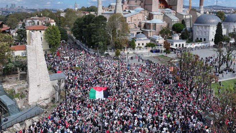 İstanbul, Ankara, İzmir… Birçok İlde Binler Bir Arada: Türkiye’de Gazze İçin Vicdan Yürüyüşü - Resim : 1