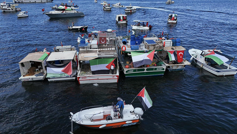 İstanbul, Ankara, İzmir… Birçok İlde Binler Bir Arada: Türkiye’de Gazze İçin Vicdan Yürüyüşü - Resim : 4